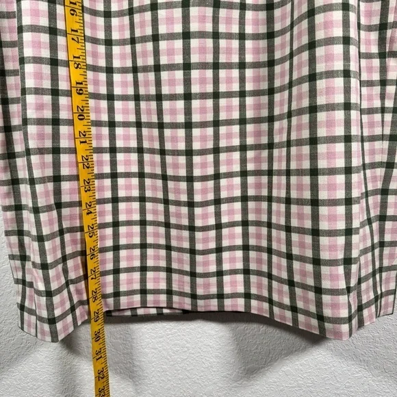 Ann‎ Taylor Plaid Paperbag Pencil Skirt - Picture 6 of 8